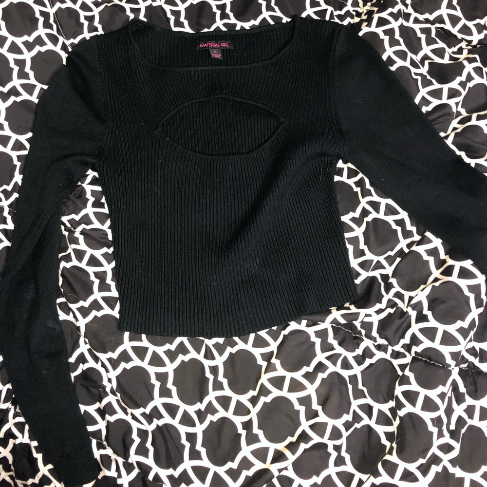 Crop top sweater